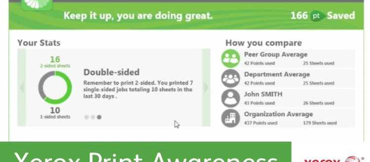 xerox print awareness